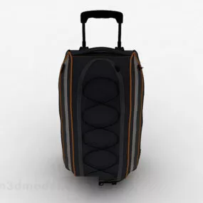 Gray Trolley Sports Bag 3d model