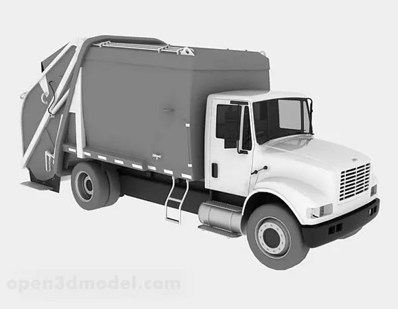 Transport Platform Truck 3d model