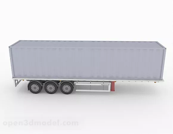 Autoloader Forklift Transport 3d model