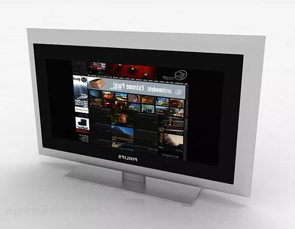 Smart Tv 3d model Smart Tv 3d model
