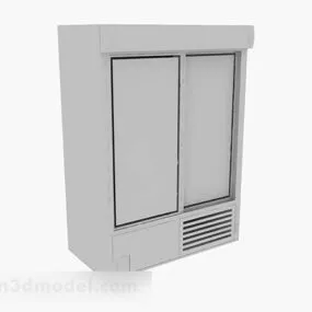 Gray Wardrobe Furniture 3d model