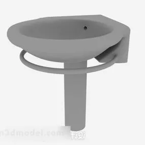 Toilet Washbasin 3d model