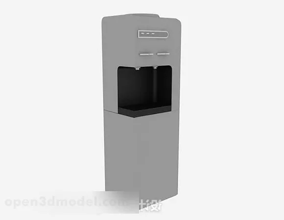 Water Dispenser Gray Color 3d model Water Dispenser Gray Color 3d model