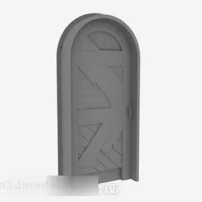 Gray Wooden Arch 3d model