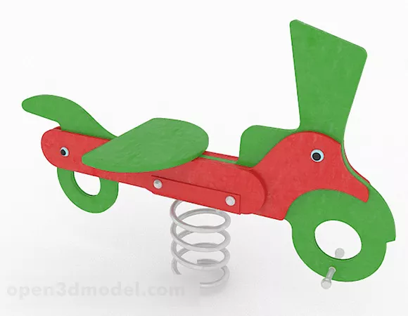 Handle Furniture Bear Shaped 3d model