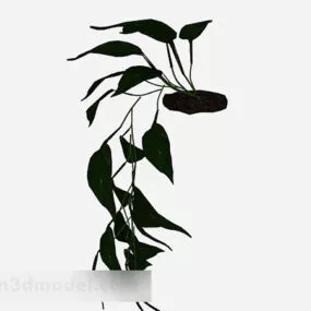Green Decorative Plant 3d model
