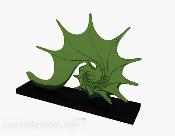 Green Furnishings 3d model Green Furnishings 3d model