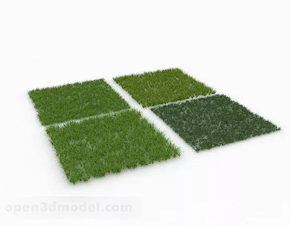 Grass Tile 3d model