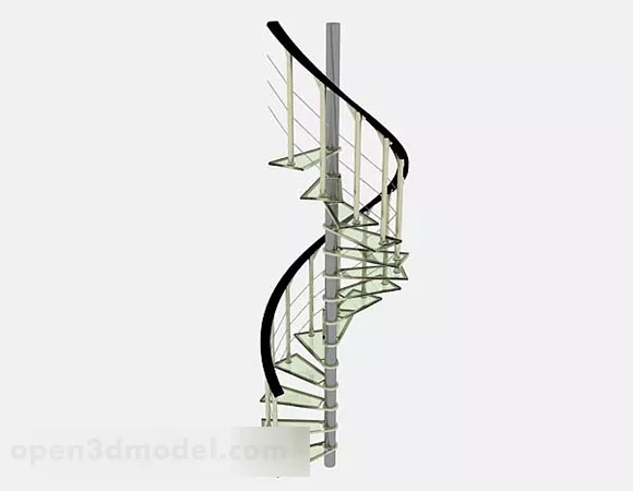 Step Deck Stairs 3d model