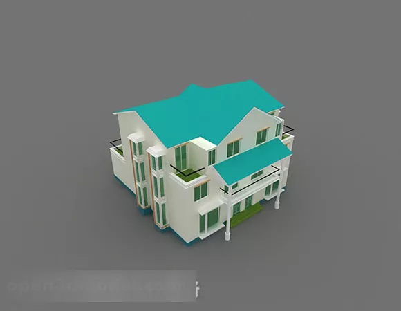 Old City Apartment 3d model