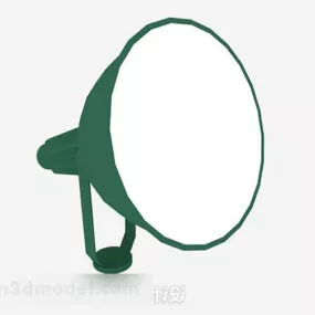 Green Spotlight Decor 3d model