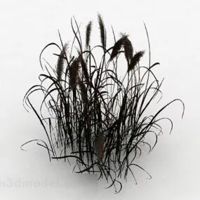 Green Thatch Plant V1 3d model