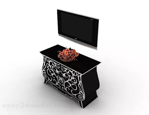 Hanging Tv 3d model Hanging Tv 3d model