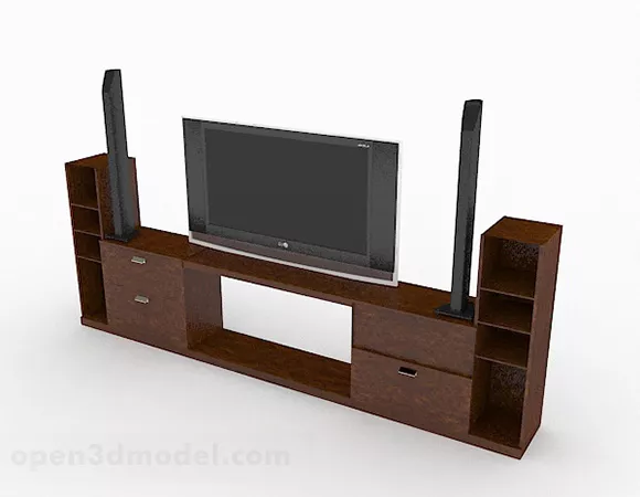 Lcd Monitor With Stand 3d model