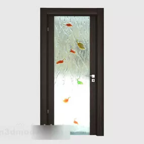 Home Bathroom Room Door 3d model