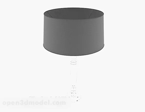 Home Black Minimalist Desk Lamp 3d model Home Black Minimalist Desk Lamp 3d model