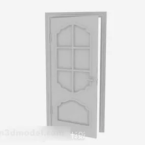 Home Simple Door Vintage 3d model