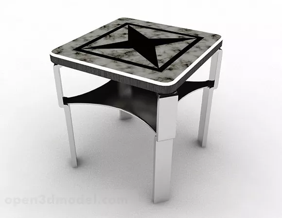 Home Coffee Table Furniture Simple Style 3d model Home Coffee Table Furniture Simple Style 3d model
