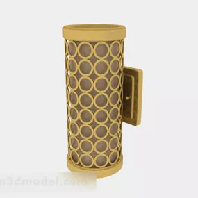 Home Yellow Wall Light 3d model