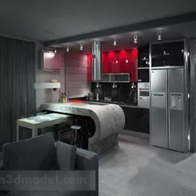Hotel Kitchen Equipment 3d model