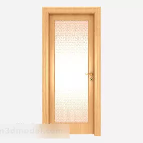 Hotel Room Door 3d model
