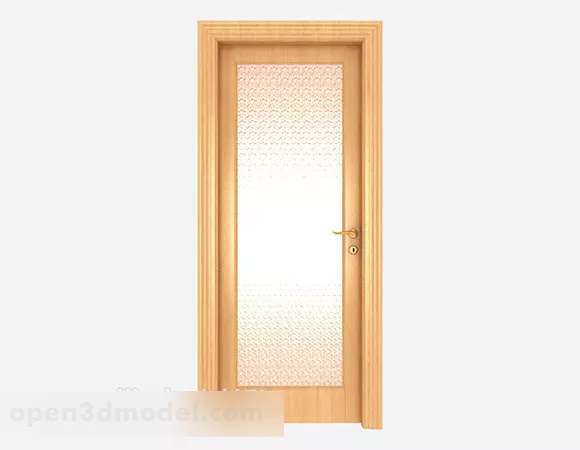 Hotel Room Door 3d model Hotel Room Door 3d model