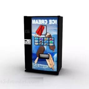 Ice Cream Vending Machine 3d model