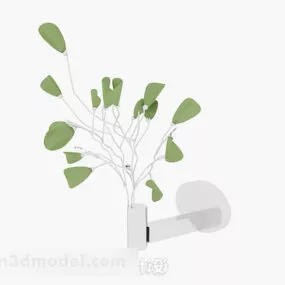 Individual Green Wall Lamp 3d model