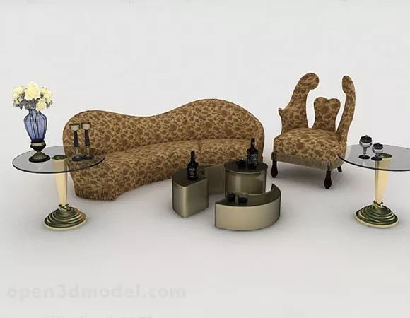 Furniture Sofa 3d model Furniture Sofa 3d model