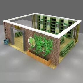 Showroom Decor 3d model