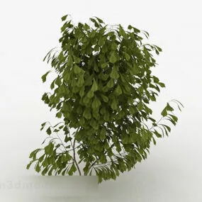 Inverted Oval Tree Plant 3d model