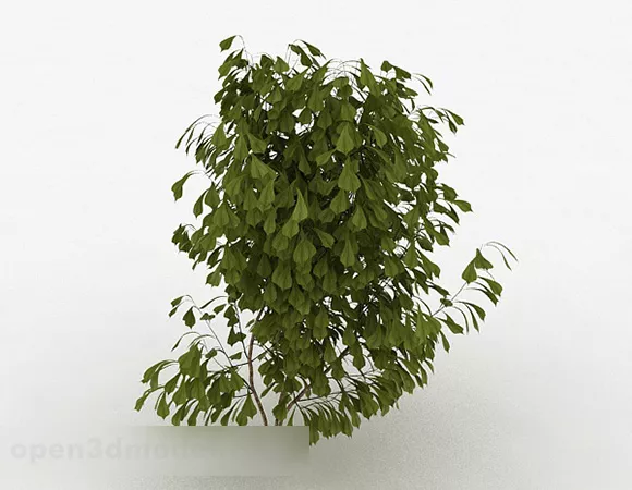 Inverted Oval Tree Plant 3d model Inverted Oval Tree Plant 3d model