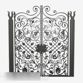 Iron Black Gate 3d model