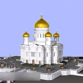 Islamic Castle 3d model