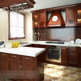 Jane's Kitchen Interior 3d model