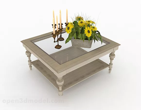 Jane’s Home Coffee Table Furniture 3d model Jane’s Home Coffee Table Furniture 3d model