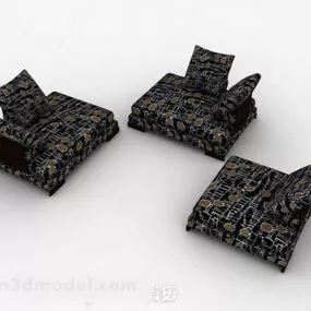 Japanese Tatami Cushion Design 3d model