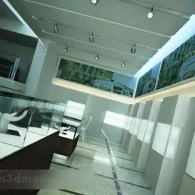 Jewelry Showroom Interior 3d model