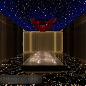 Ktv Stage Free Website Interior 3d model