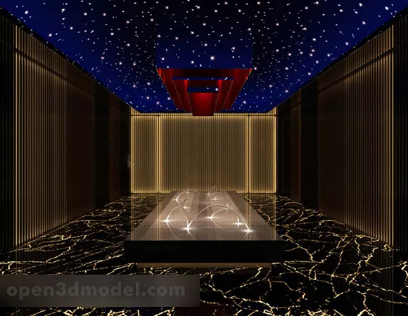 Ktv Stage Free Website Interior 3d model Ktv Stage Free Website Interior 3d model