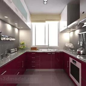 Kitchen Design Interior 3d model