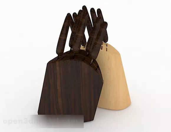 Survival Knife Equipment 3d model