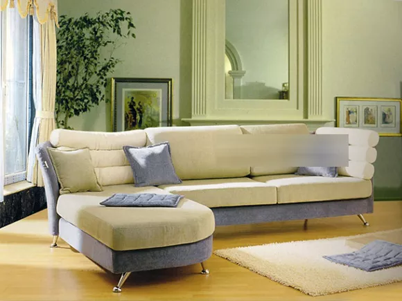 L-shaped Multiseater Sofa 3d model L-shaped Multiseater Sofa 3d model