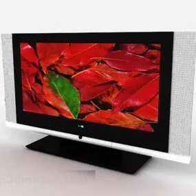 Lowpoly Lcd Tv 3d model