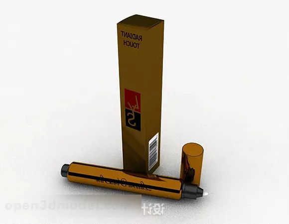 Pen Holder With Pencils 3d model