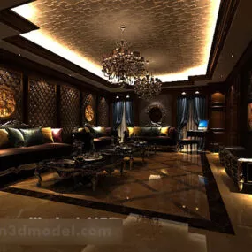Leisure Club Interior 3d model