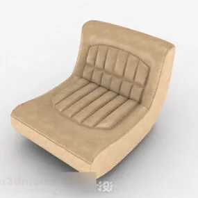 Leisure Single Sofa 3d model