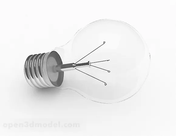 Bulb Lamp Isle 3d model