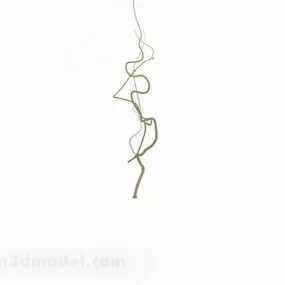 Rattan Decoration 3d model