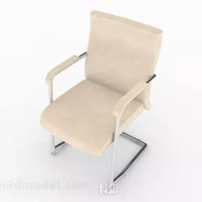 Light Yellow Chair 3d model